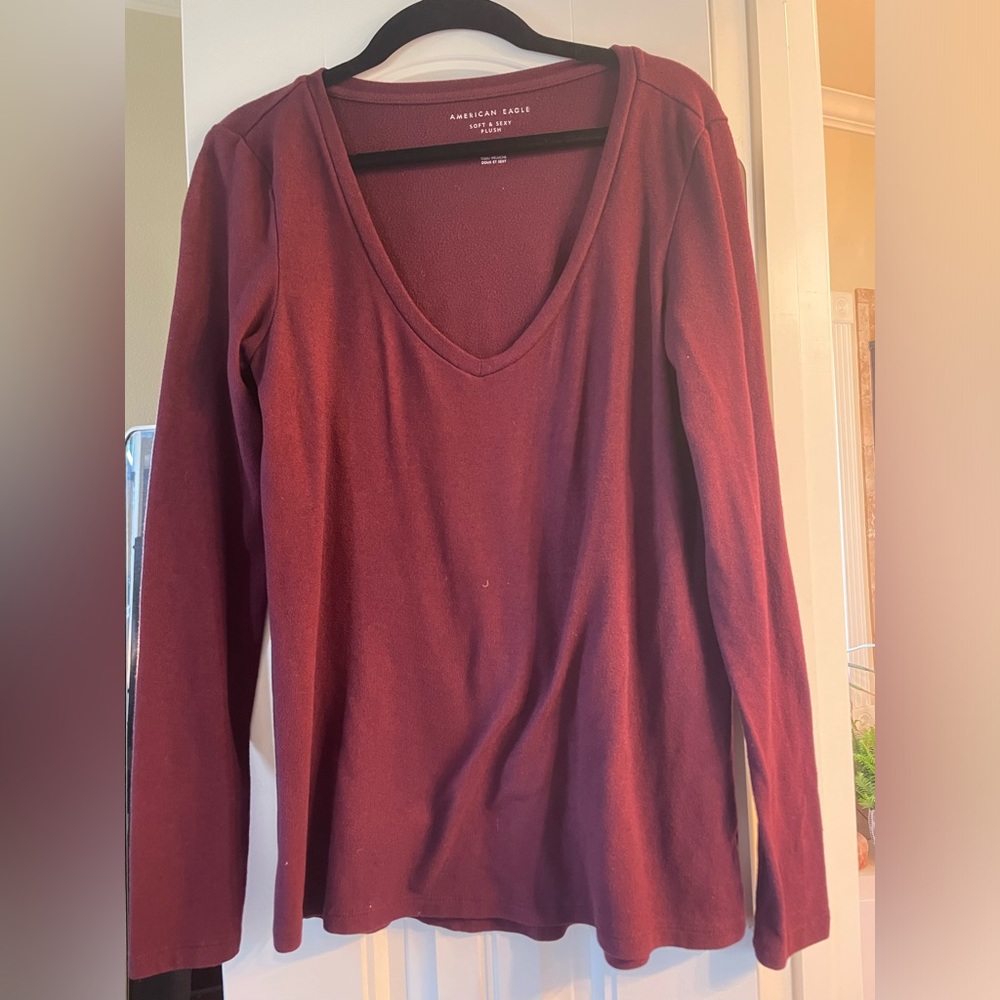 Long Sleeve American Eagle Top